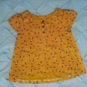 Girls Fox Blouse